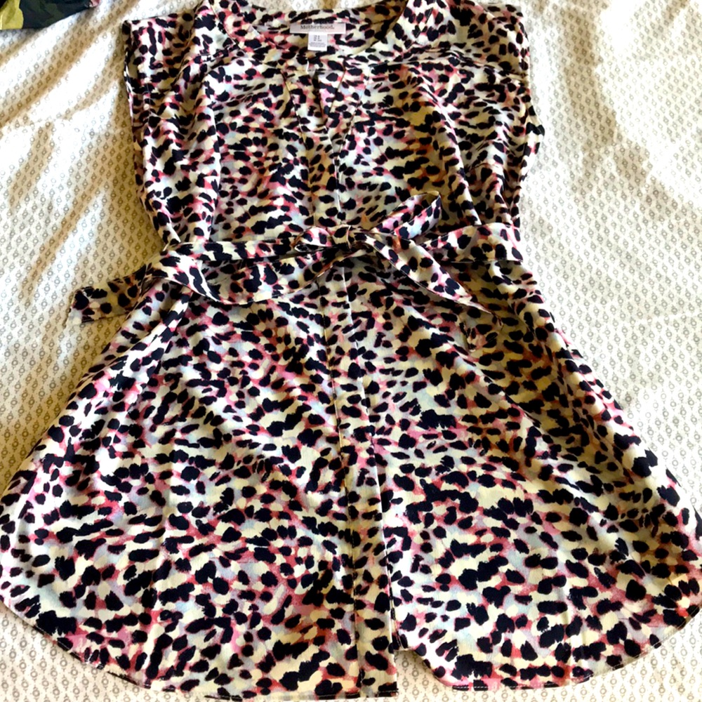 Motherhood Maternity Leopard Top